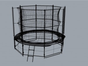 trampoline 3D Модель