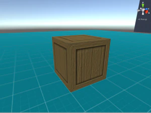 caisse en bois Modèle 3D
