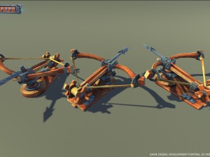 siege pack low poly Modelo 3D