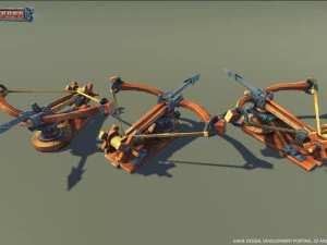 siege pack low poly 3D Model