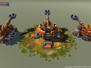 siege pack low poly Modelo 3D