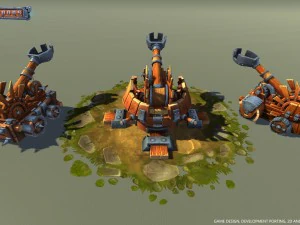siege pack low poly 3D Model