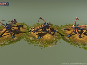 siege pack low poly Modelo 3D