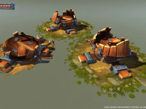 siege pack low poly 3D Model