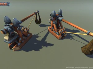 siege pack low poly 3D Model