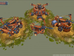 siege pack low poly - lite 3D Модель