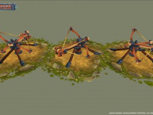 siege pack low poly - lite 3D Модель