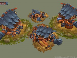 siege pack low poly - lite 3D Модель