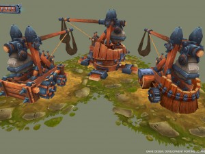 siege pack low poly - lite 3D Модель