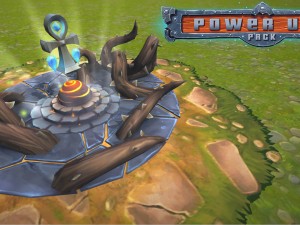 power-ups pack low poly 3D Model