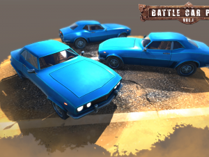 battle car pack vol1 Modelo 3D