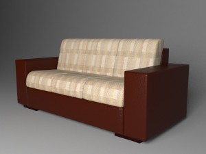 sofa 3D मॉडल