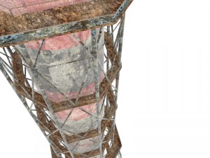 chernobyl pipe Model 3D