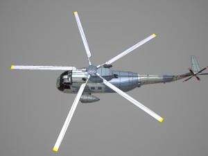 sh-3 sea king germany 3D Model