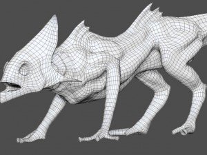 monster design 3D Model