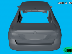 lexus ls 460 vehicle 3d print model 3D Принт Модель