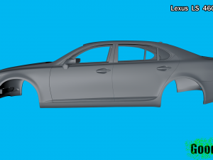 lexus ls 460 vehicle 3d print model 3D Принт Модель