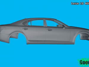lexus ls 460 vehicle 3d print model 3D Принт Модель