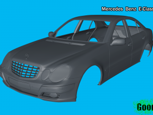 Mercedes Benz C Class W202 Sedan 1997 Printable Body Car 3D Print Model in  Automotive 3DExport