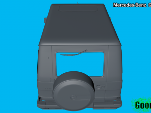 mercedes-benz g500 4x4 3d print model Modelo de Impressão 3D