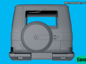mercedes-benz g500 4x4 3d print model Modelo de Impressão 3D