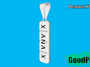 pendant xanax 3D Print Model