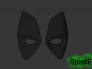 deadpool mask v2 3D Print Model