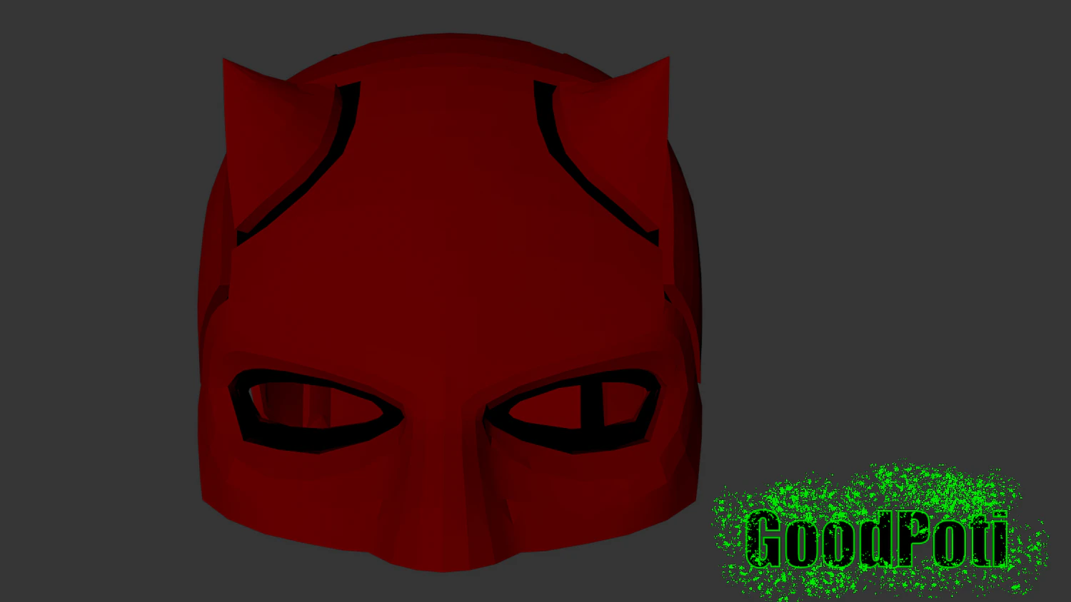 daredevil mask 3D Print Model .c4d .max .obj .3ds .fbx .stl .blend 