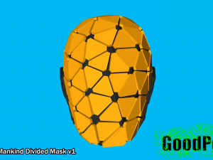 deus ex mankind divided mask v1 3D Print Model