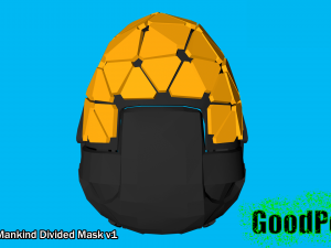 deus ex mankind divided mask v1 3D Print Model