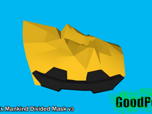 deus ex mankind divided mask v3 3D Baskı Modeli