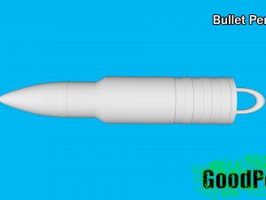 bullet pendant print 3D Print Model