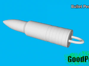 bullet pendant print 3D Print Model