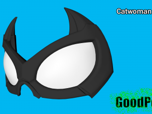 Catwoman mask Modèles 3D en vedette