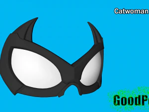 Catwoman mask 3D Print Model