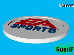 ea sports logo 3D Print Model