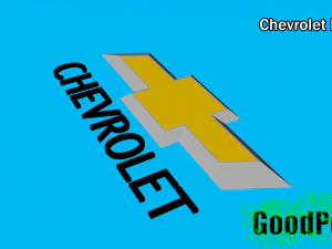 chevrolet logo 3D Print Model