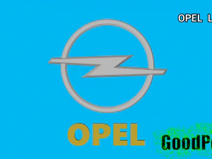 opel logosu 3D Baskı Modeli