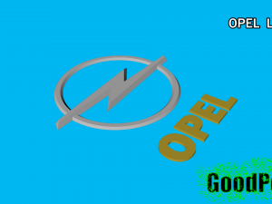 opel logo 3D 打印模型