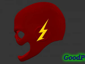 フラッシュマスク 3Dプリントモデル