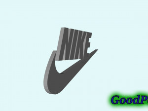 logo nike 3D-printmodel
