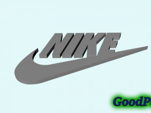 logo nike 3D-printmodel