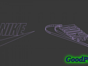 logo nike 3D-printmodel