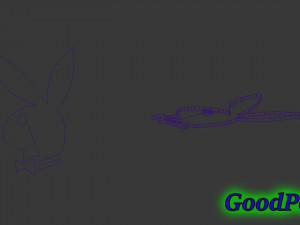 logo playboy 3D-Druckmodell