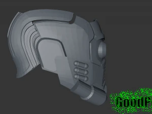 star lord helmet 3D Print Model