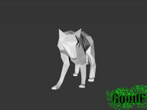 d&uuml;ş&uuml;k poli kurt 3D Baskı Modeli