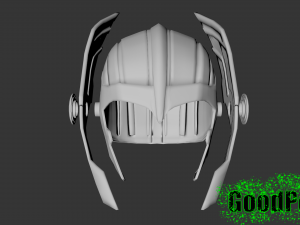 thor ragnarok helmet 3D Baskı Modeli