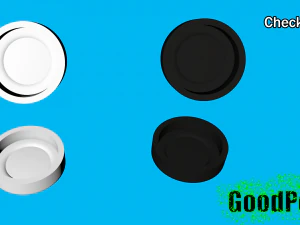 checkers 3D Print Model