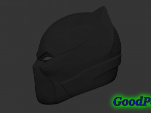 set of masks spider-man deadpool deathstroke black panther 7in1 3d print model 3D Print Model