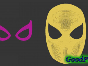 set of masks spider-man deadpool deathstroke black panther 7in1 3d print model 3D Print Model